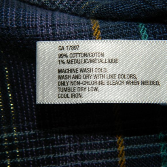 GAP Girls 12-18 Months Plaid Tunic Dress - Picture 5 of 9